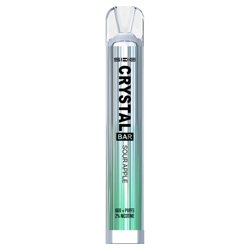 Zero Nicotine SKE Crystal Bar 600 Puff Disposable Vape