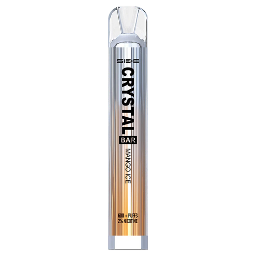 Zero Nicotine SKE Crystal Bar 600 Puff Disposable Vape