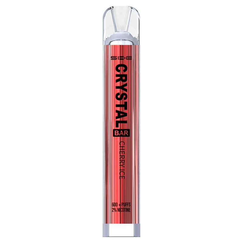 Zero Nicotine SKE Crystal Bar 600 Puff Disposable Vape