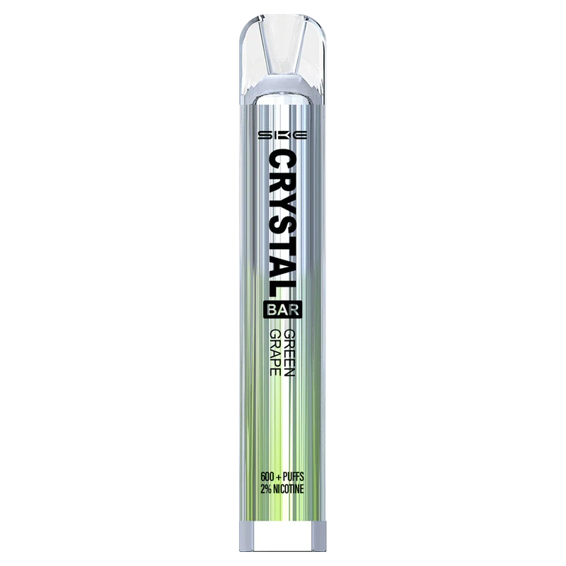 Zero Nicotine SKE Crystal Bar 600 Puff Disposable Vape