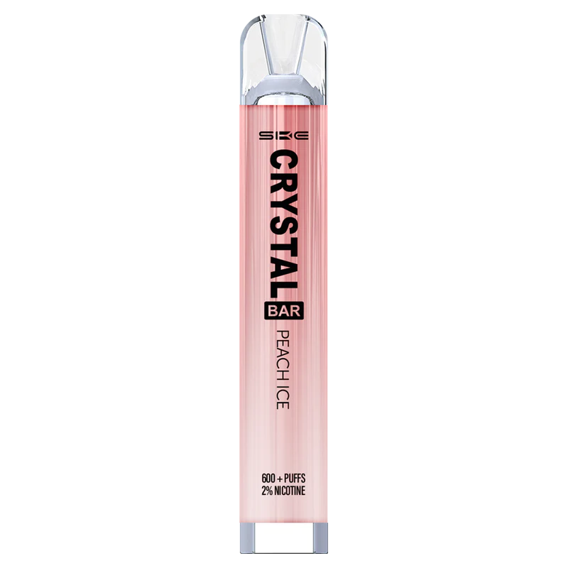 Zero Nicotine SKE Crystal Bar 600 Puff Disposable Vape