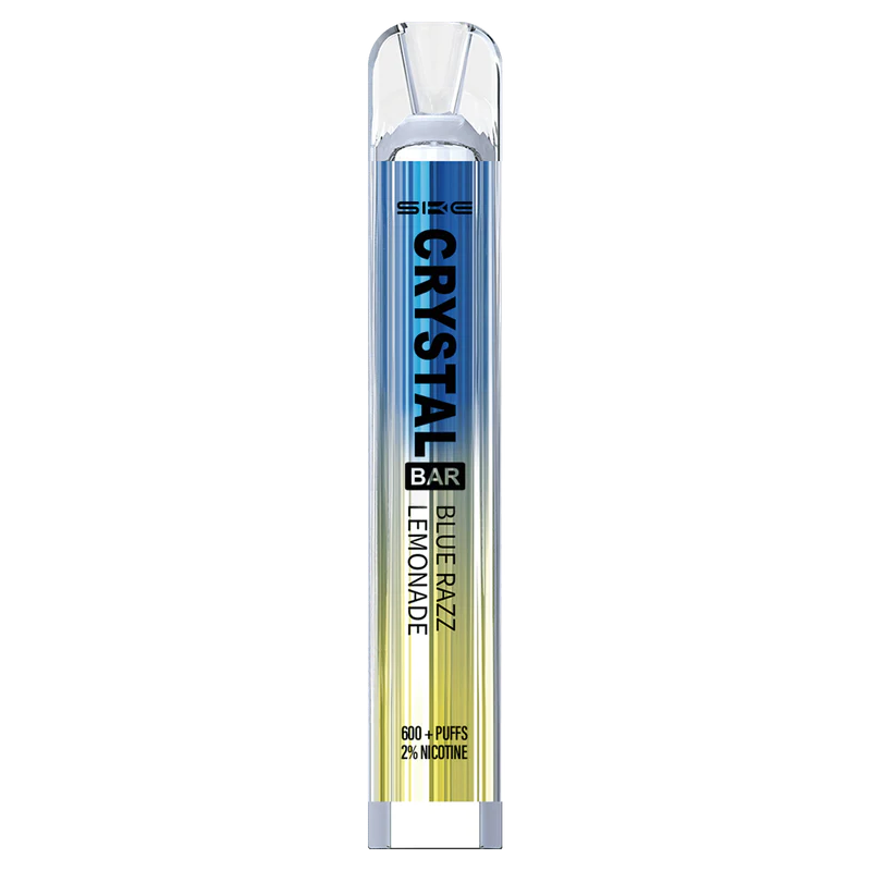 Zero Nicotine SKE Crystal Bar 600 Puff Disposable Vape