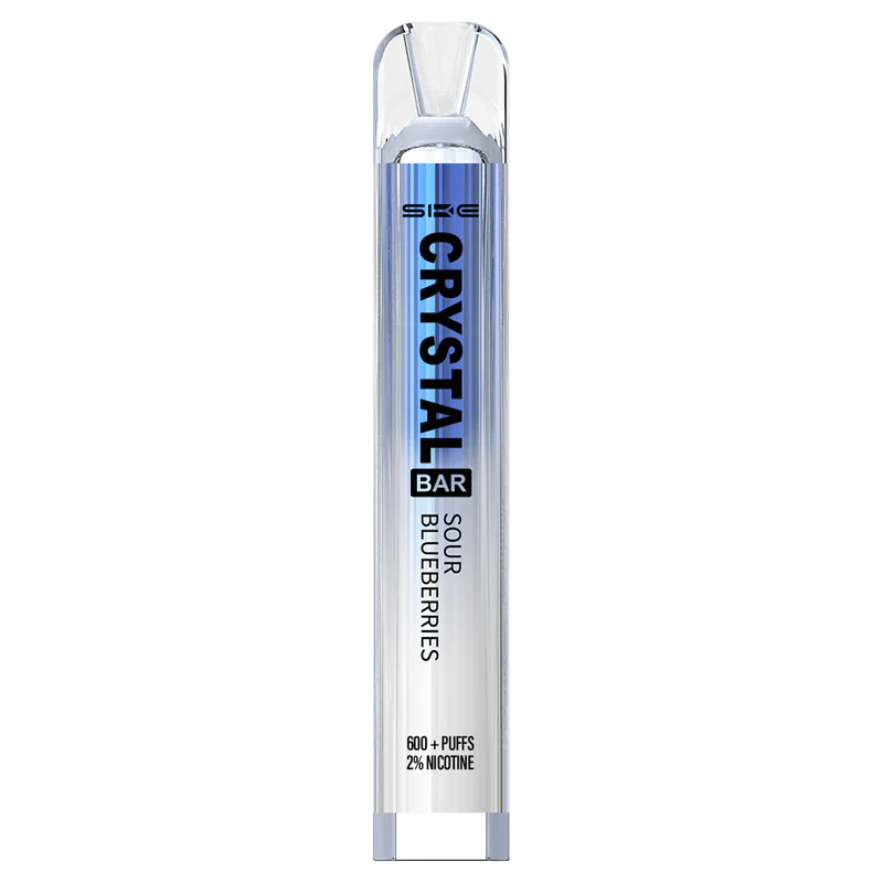 Zero Nicotine SKE Crystal Bar 600 Puff Disposable Vape