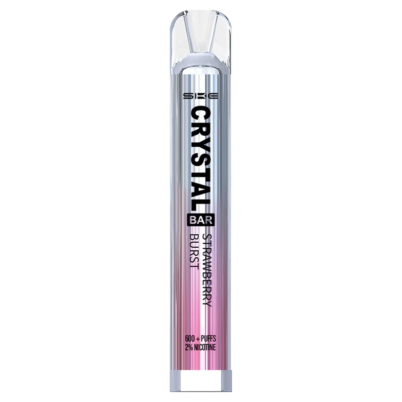 Zero Nicotine SKE Crystal Bar 600 Puff Disposable Vape