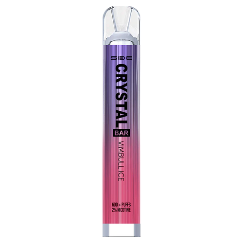 Zero Nicotine SKE Crystal Bar 600 Puff Disposable Vape