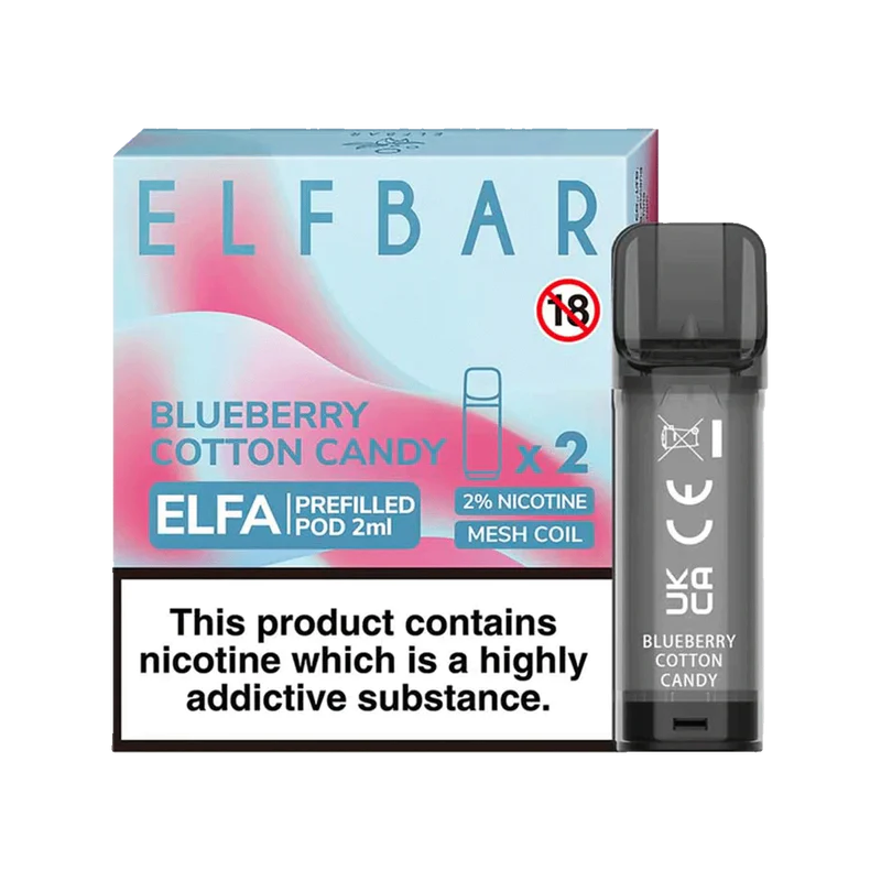 ELF BAR ELFA PRE-FILLED PODS (PACK OF 2)