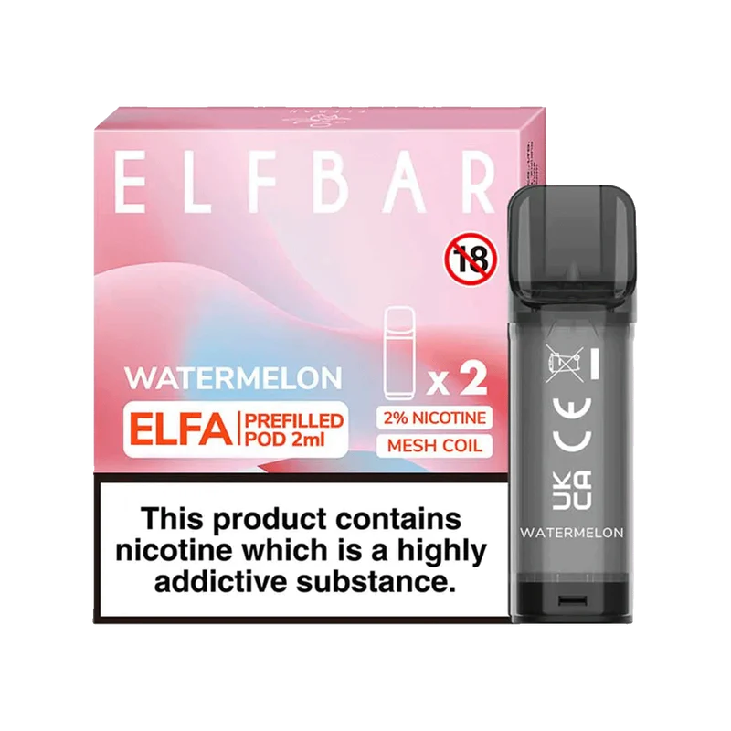 ELF BAR ELFA PRE-FILLED PODS (PACK OF 2)