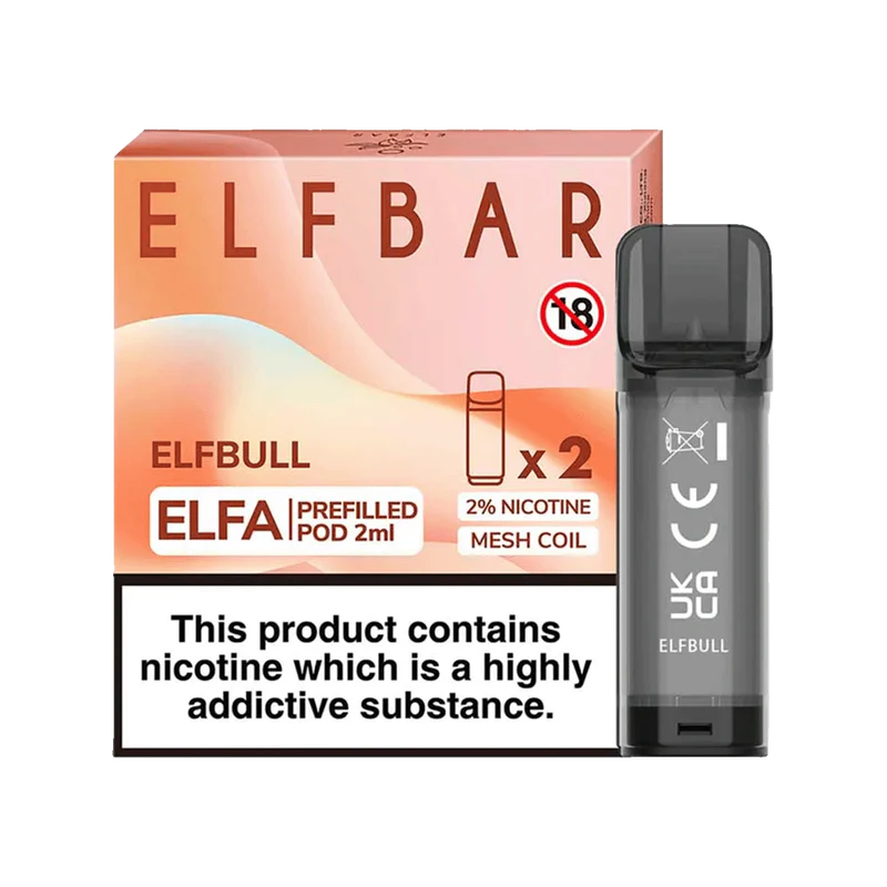ELF BAR ELFA PRE-FILLED PODS (PACK OF 2)