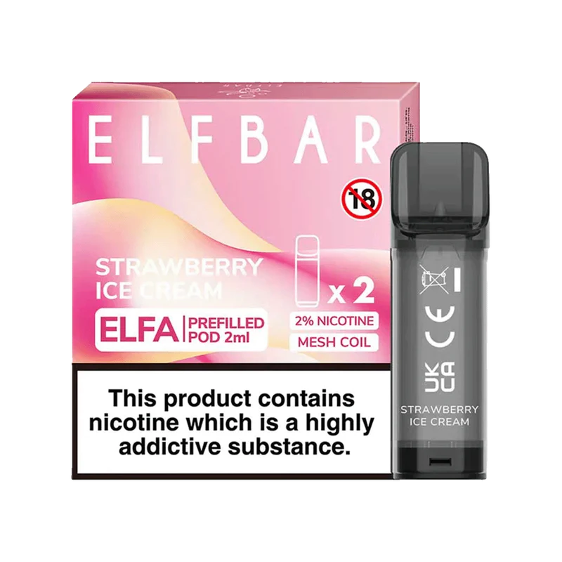 ELF BAR ELFA PRE-FILLED PODS (PACK OF 2)