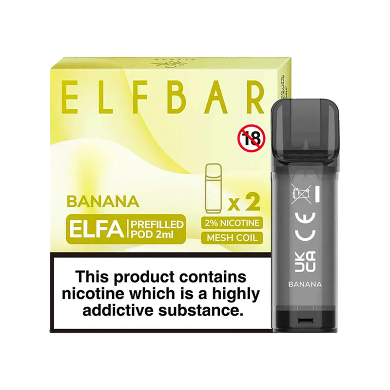 ELF BAR ELFA PRE-FILLED PODS (PACK OF 2)