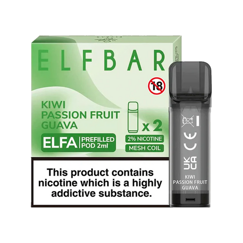 ELF BAR ELFA PRE-FILLED PODS (PACK OF 2)