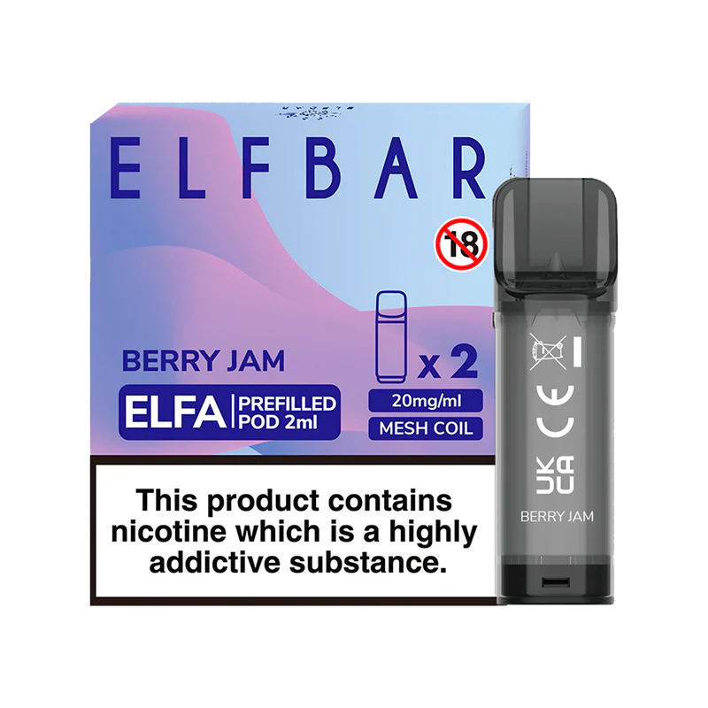 ELF BAR ELFA PRE-FILLED PODS (PACK OF 2)