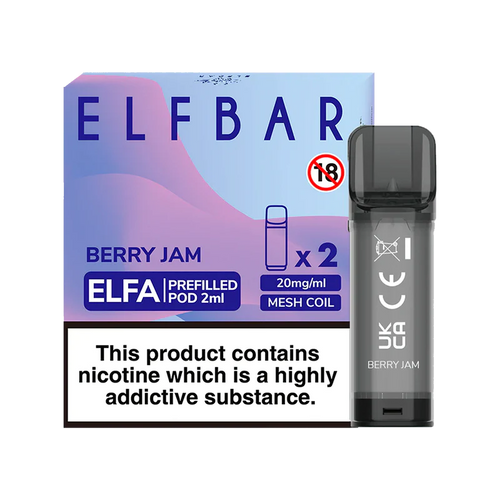 ELF BAR ELFA PRE-FILLED PODS (PACK OF 2)