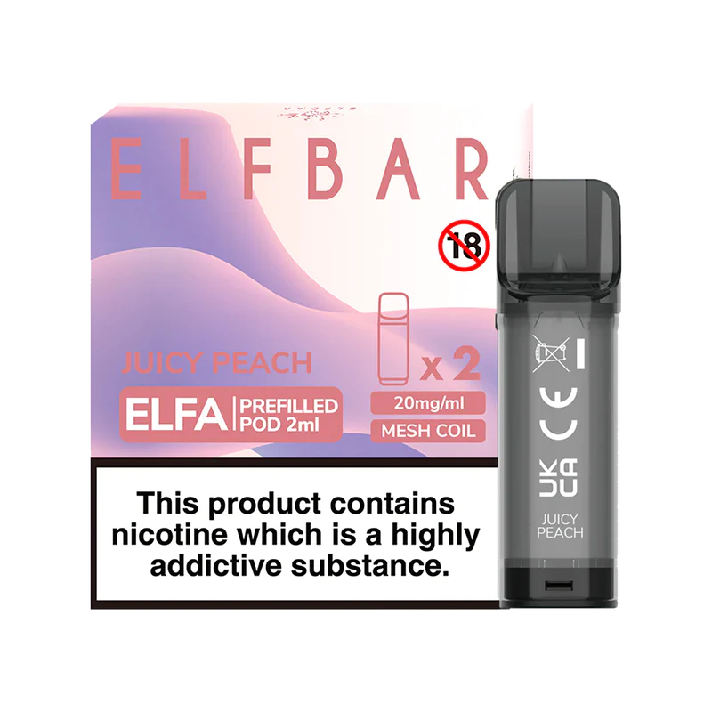 ELF BAR ELFA PRE-FILLED PODS (PACK OF 2)