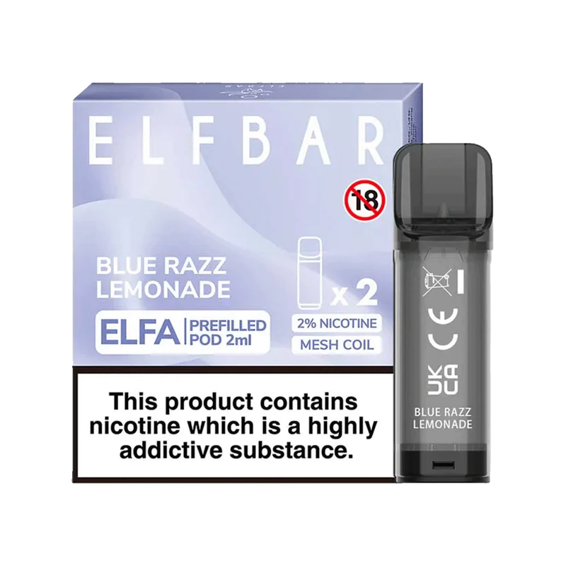 ELF BAR ELFA PRE-FILLED PODS (PACK OF 2)