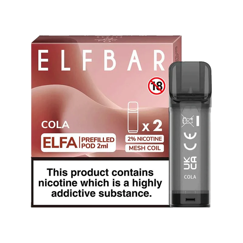 ELF BAR ELFA PRE-FILLED PODS (PACK OF 2)