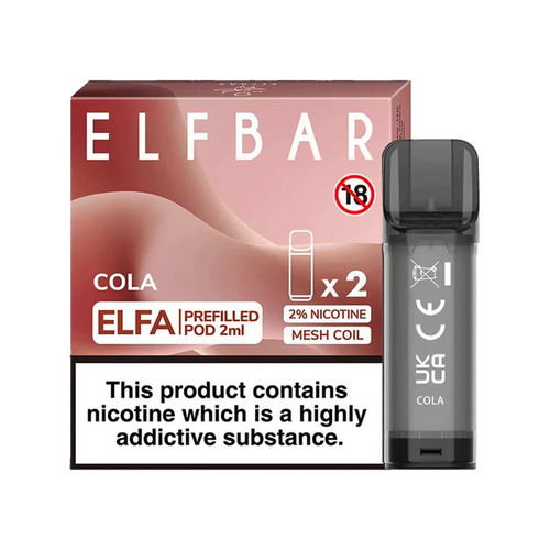 ELF BAR ELFA PRE-FILLED PODS (PACK OF 2)