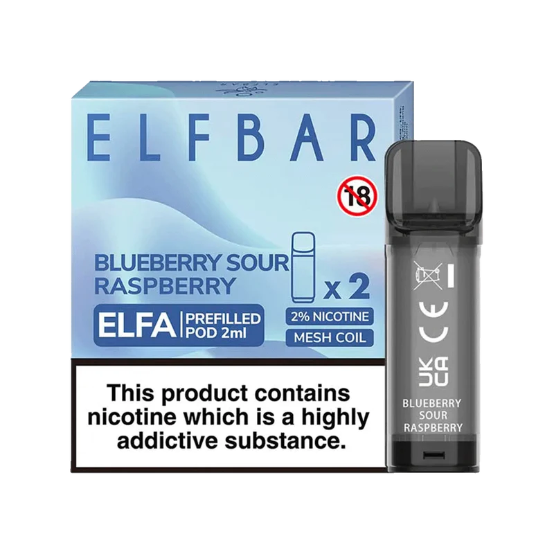 ELF BAR ELFA PRE-FILLED PODS (PACK OF 2)