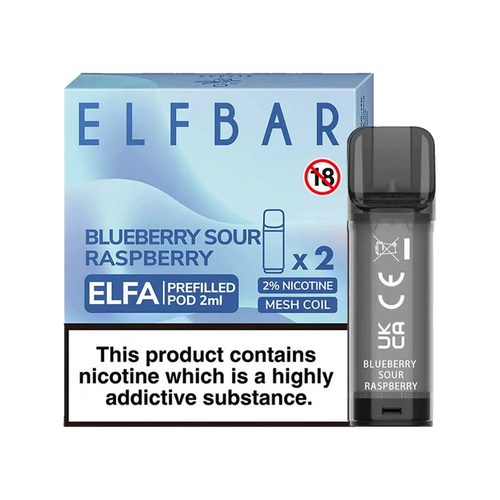 ELF BAR ELFA PRE-FILLED PODS (PACK OF 2)