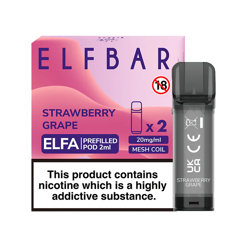 ELF BAR ELFA PRE-FILLED PODS (PACK OF 2)