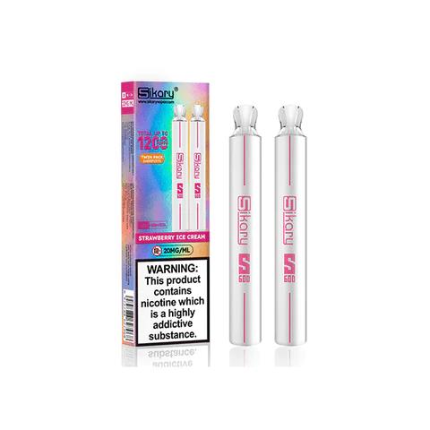 Sikary S600 Disposable Vape 20mg - Twin Pack