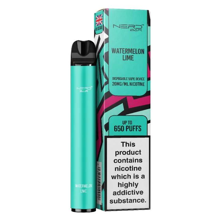Nerd bar 600 Disposable Vape