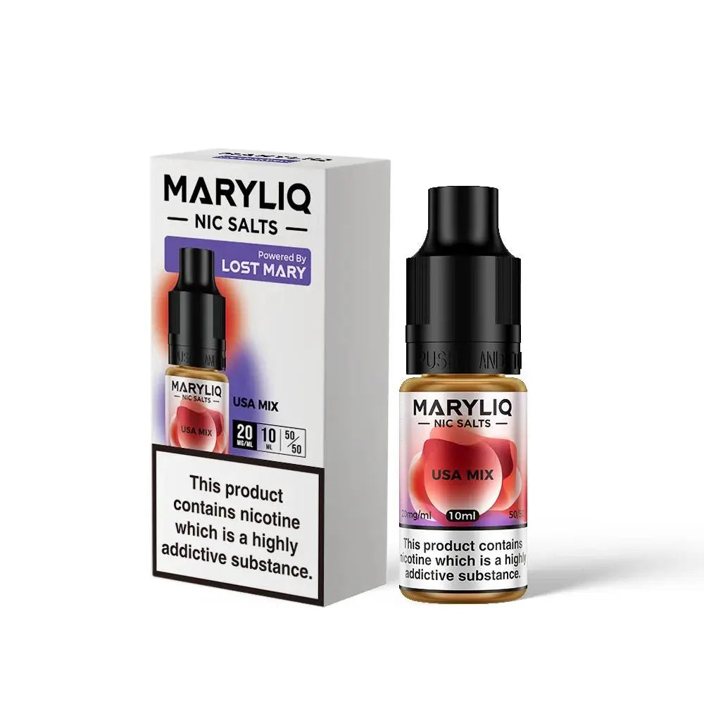 Maryliq Salts - USA Mix (Tobacco)- 10ml - Absolute Vape