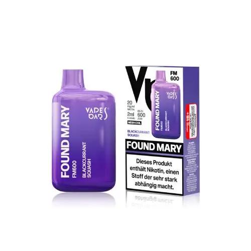 Found Mary FM600 Disposable Vape - 20mg