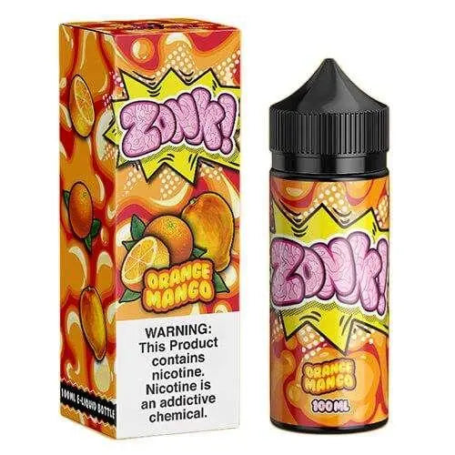 Zonk E Liquid - Orange Mango - 100ml