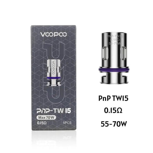 VooPoo Pnp TW Replacement Coils (Pack of 5)