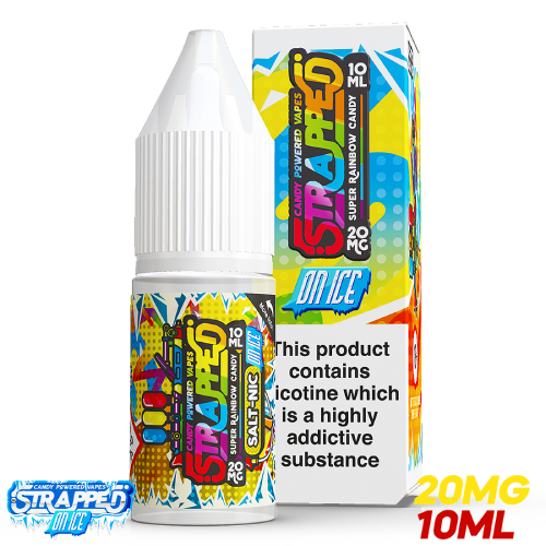 Rainbow Candy Nic Salt E-liquid by PNP Crystal Bar Nic Salt 10ml