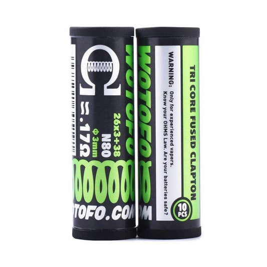 Wotofo_Tri_Core_Fused_Clapton_Prebuilt_Coils_10pcs_1