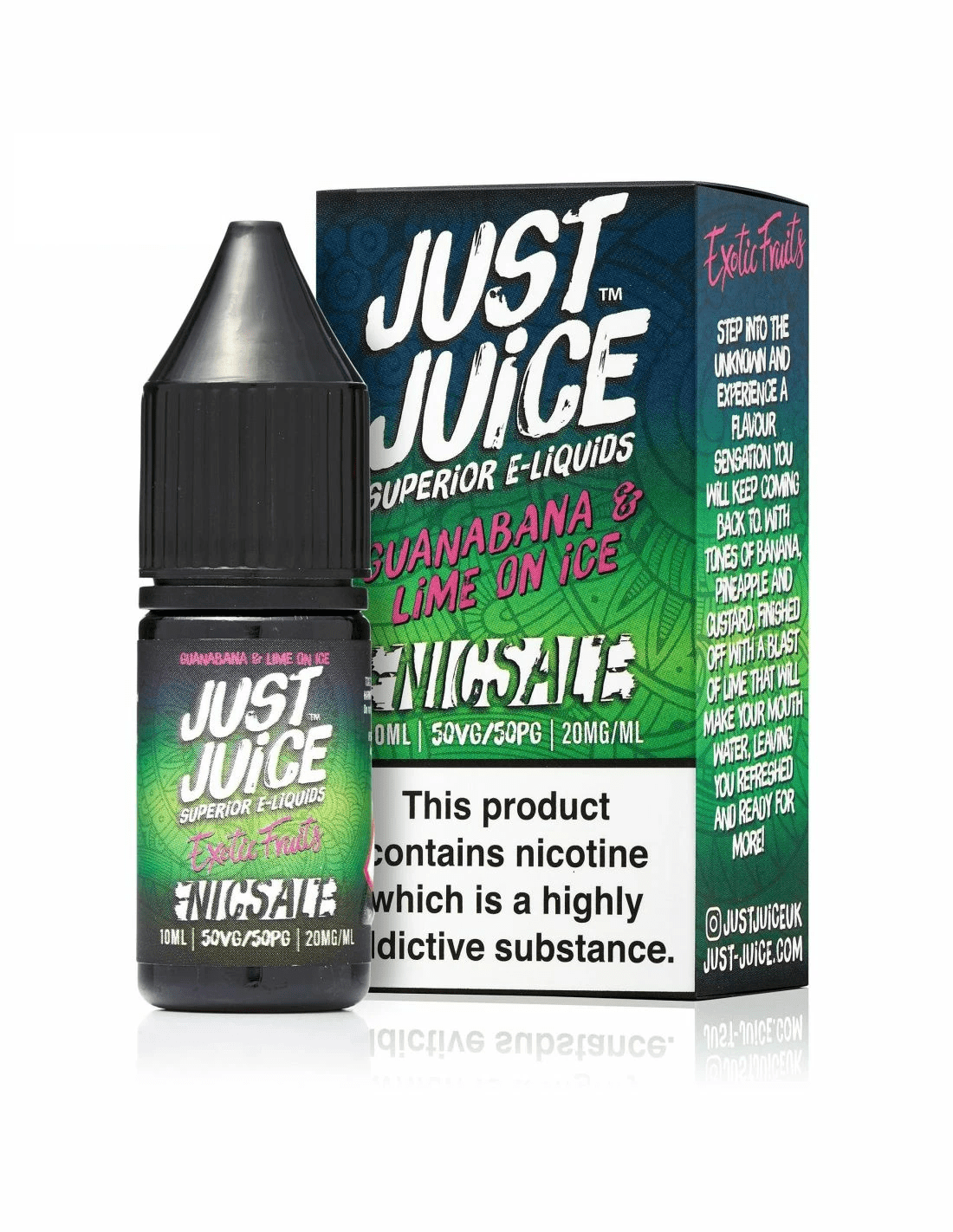 Guanabana-Lime-on-Ice-E-Liquid-by-Just-Juice-Exotic-Fruits-Nic-Salt