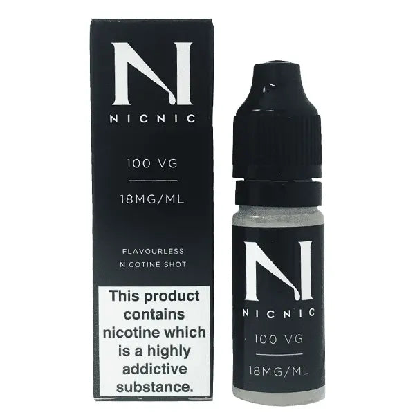 10 x 10ml Nic Nic Nicotine Shots - 18mg/ml - 100% VG - Absolute Vape