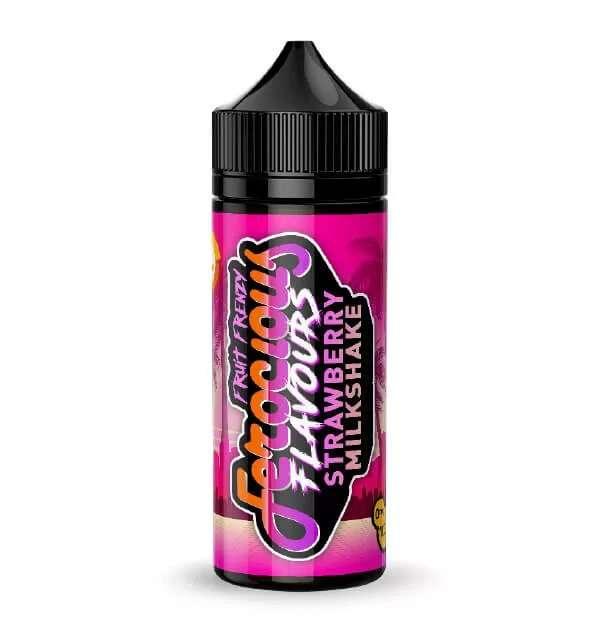 STRAWBERRY-MILKSHAKE-FRUIT-FRENZY-100ML-E-LIQUID-FEROCIOUS-FLAVOURS