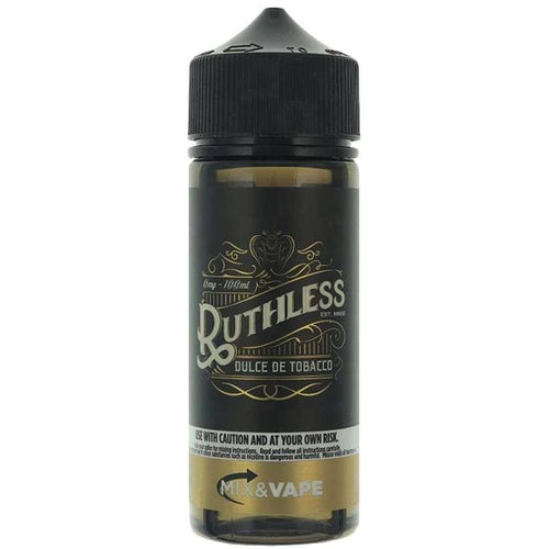 ruthless-dulce-de-tobacco-100ml-eliquid-shortfill-bottle