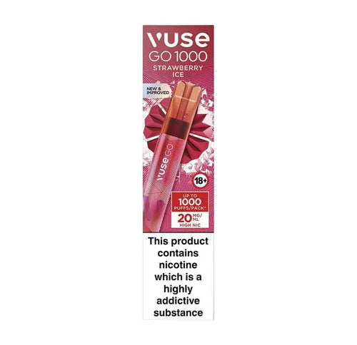 Vuse Go 1000 Disposable 20mg Nic Salt - 1000 Puffs - Absolute Absolute Vape Vuse Go 1000 Disposable 20mg Nic Salt - 1000 Puffs - Absolute Absolute Vape