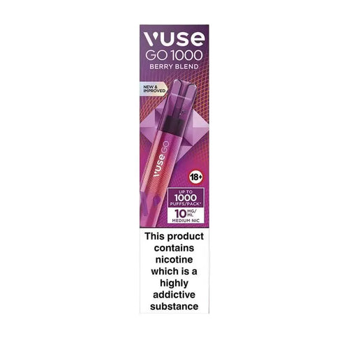 Vuse Go 1000 Disposable Vape - 10mg Nic Salt, 600mAh Battery (1000 Absolute Vape Vuse Go 1000 Disposable Vape - 10mg Nic Salt, 600mAh Battery (1000 Absolute Vape