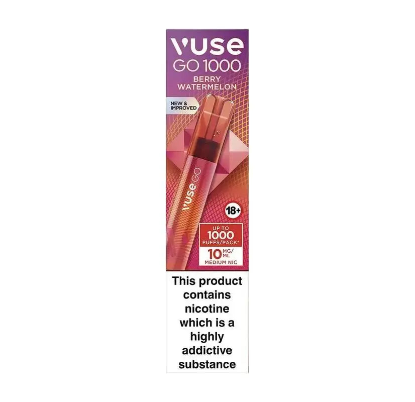 Vuse Go 1000 Disposable Vape - 10mg Nic Salt, 600mAh Battery (1000 Absolute Vape Vuse Go 1000 Disposable Vape - 10mg Nic Salt, 600mAh Battery (1000 Absolute Vape