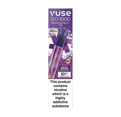 Vuse Go 1000 Disposable Vape - 10mg Nic Salt, 600mAh Battery (1000 Absolute Vape Vuse Go 1000 Disposable Vape - 10mg Nic Salt, 600mAh Battery (1000 Absolute Vape