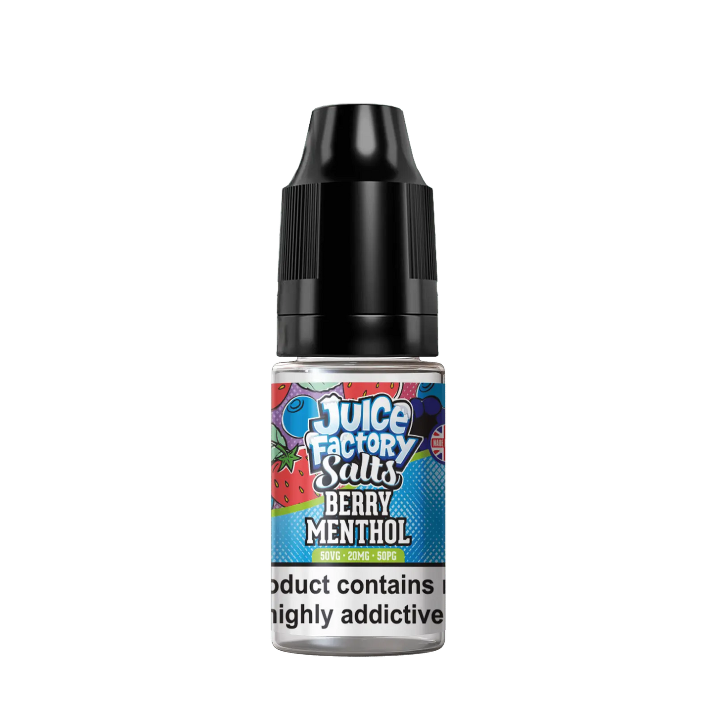 Juice Factory - Berry Menthol - 10ml nic Salt