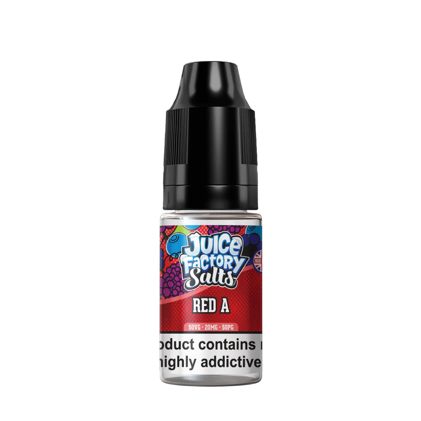 Juice Factory - Red A - 10ml nic Salt