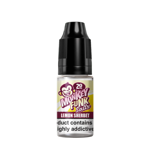 Monkey Funk Salts - Lemon Sherbet - 10ml nic Salt