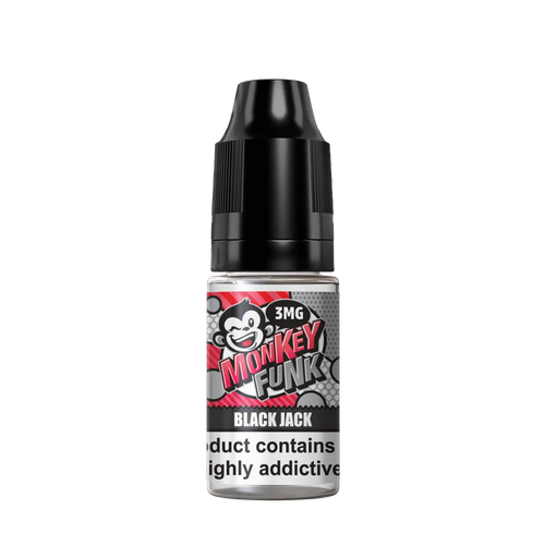 BLACK JACK E-LIQUID BY Monkey Funk 10ML
