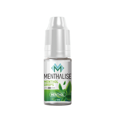 Menthalise - Cigarette Menthol Drops | 10ml Bottle with Up to 200 Drops
