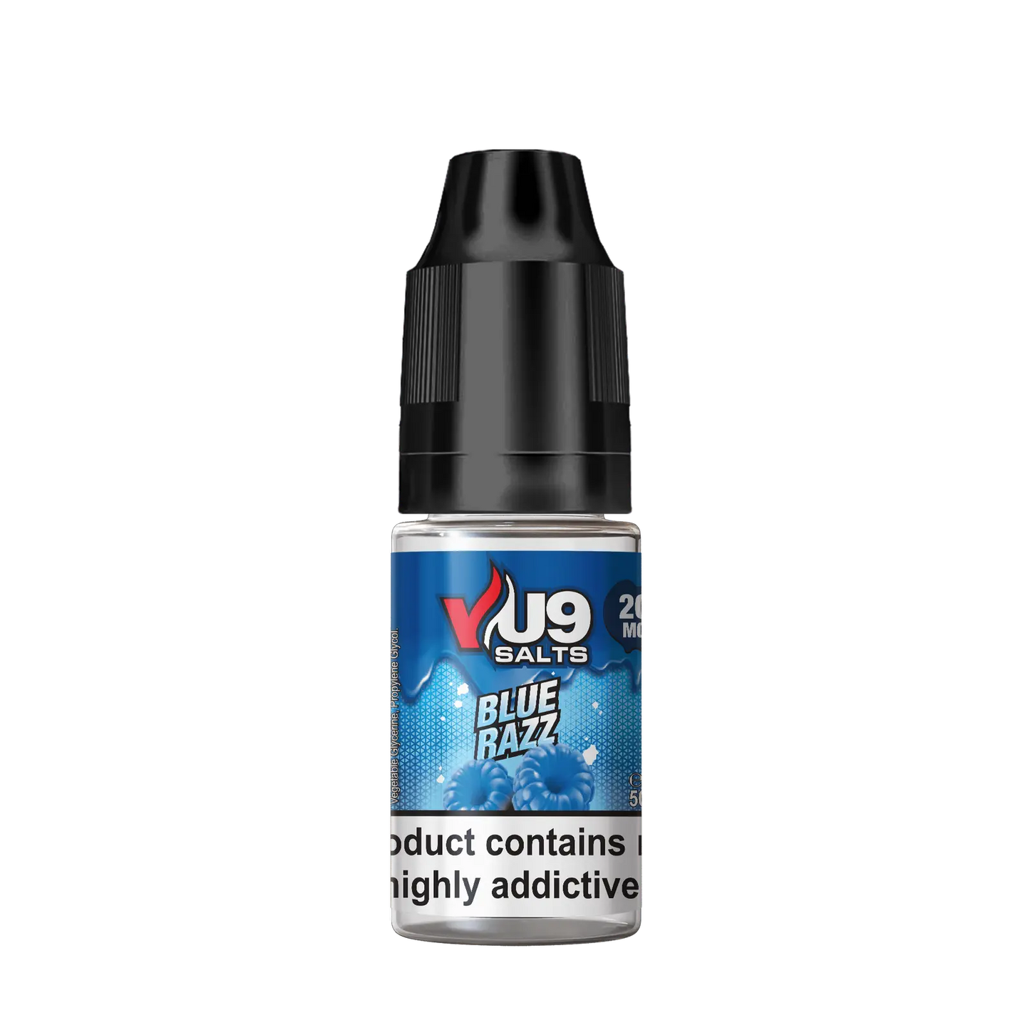 Blue Razz - Nic salt E-Liquid By VU9 10ml
