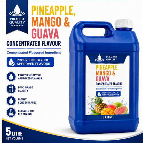 Pineapple, Mango & Guava DIY E-Liquid Flavour Concentrate 5L - Absolute Vape