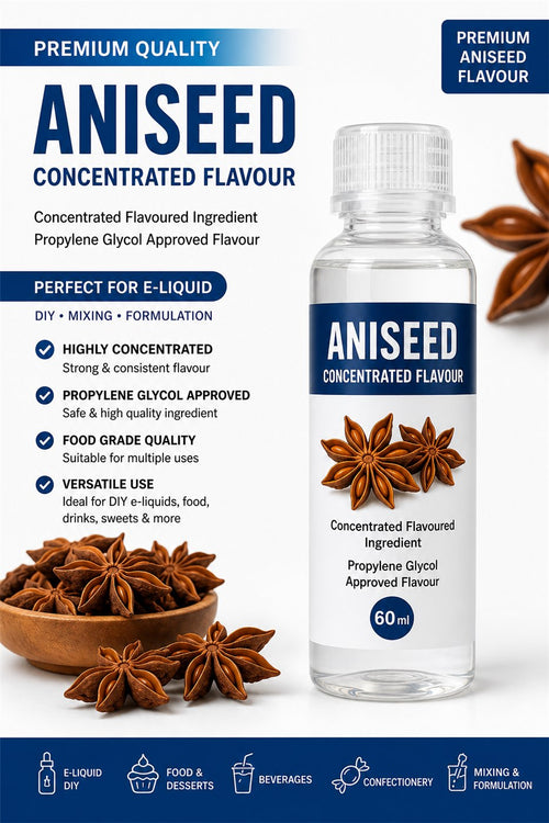 Aniseed 60ml DIY e-liquid flavour concentrate