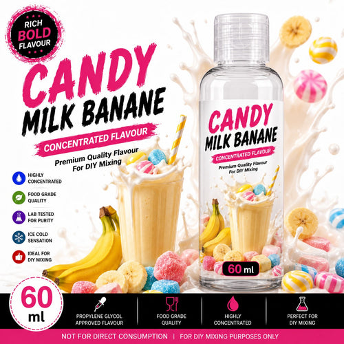 Candy Milk Banane 60ml DIY e-liquid flavour concentrate