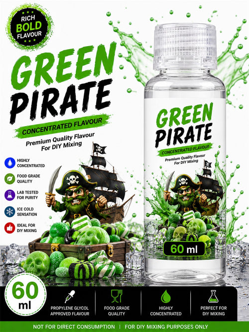 Green Pirate 60ml DIY e-liquid flavour concentrate